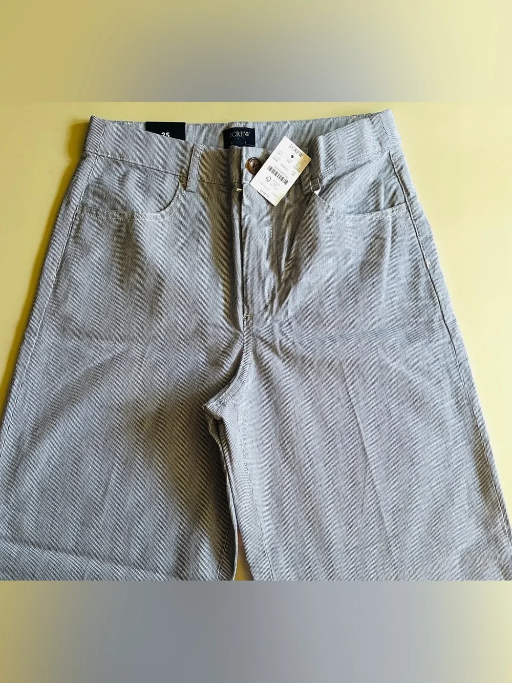 J. Crew Women’s Ella high-rise wide-leg cropped pant. 25. NWT.